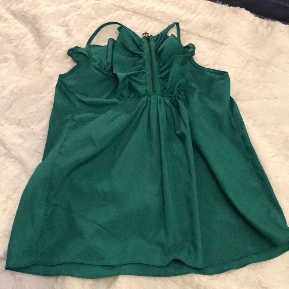 Cute green Charlotte Russe tank - Picture 3 of 3